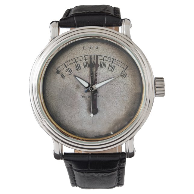 DAMPFZÜGE ARMBANDUHR (Vorderseite)