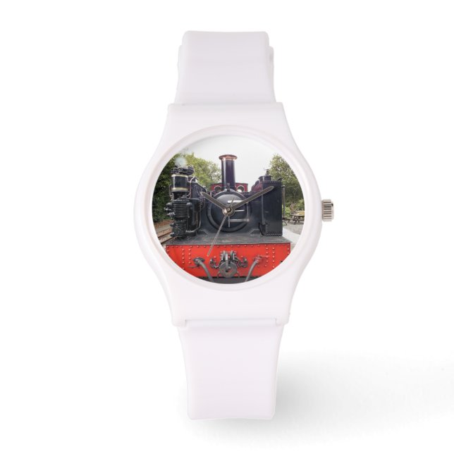DAMPFZÜGE ARMBANDUHR (Vorderseite)
