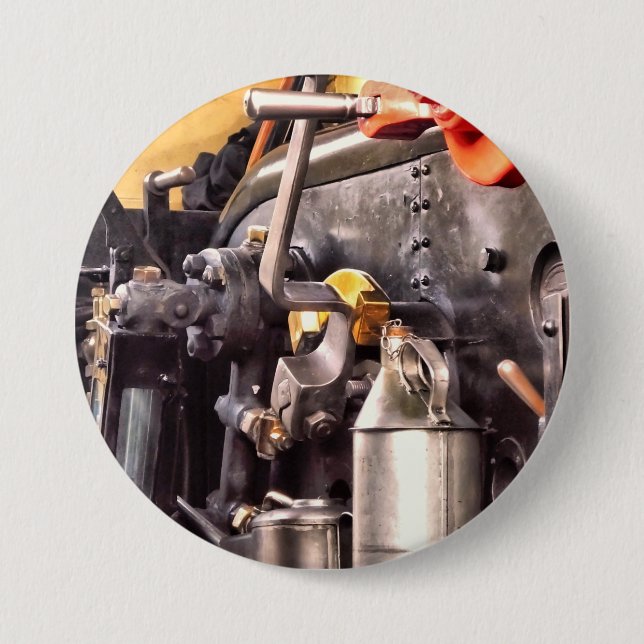 DAMPFZÜGE BUTTON (Vorderseite)