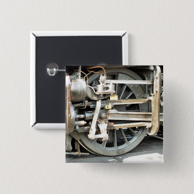 DAMPFZÜGE BUTTON (Vorne & Hinten)