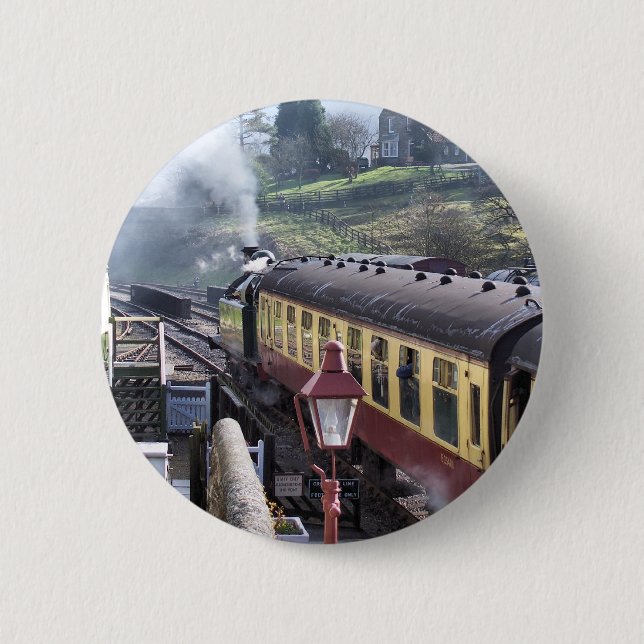 DAMPFZÜGE BUTTON (Vorderseite)