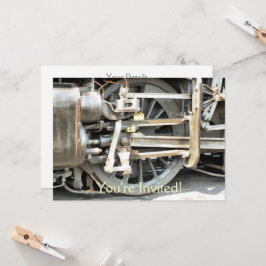 DAMPFZÜGE EINLADUNG