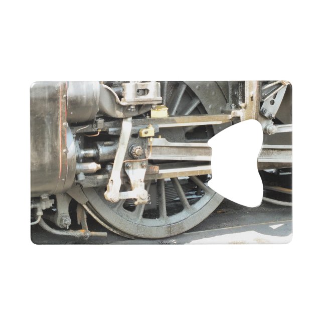 DAMPFZÜGE GELDBEUTEL FLASCHENÖFFNER (Vorderseite (Horizontal))