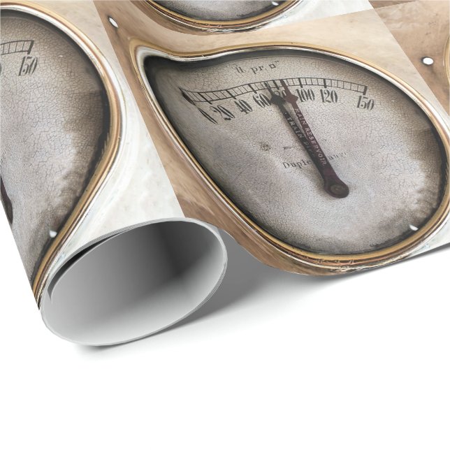 DAMPFZÜGE GESCHENKPAPIER (Rolleneckpunkt)