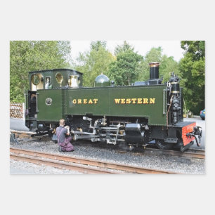 DAMPFZÜGE GESCHENKPAPIER SET