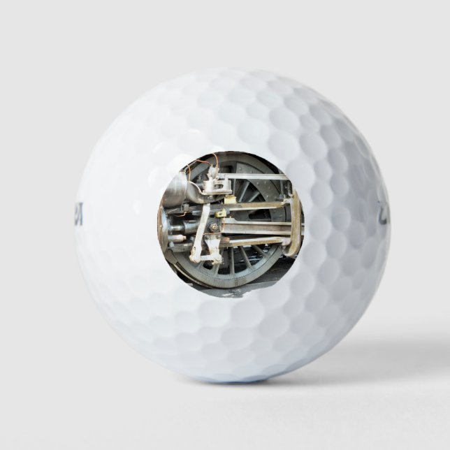 DAMPFZÜGE GOLFBALL (Vorderseite)