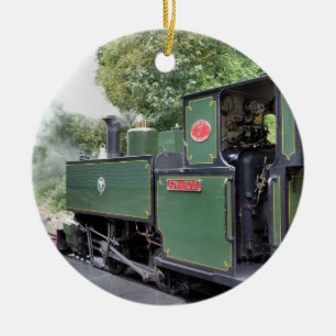 DAMPFZÜGE KERAMIK ORNAMENT