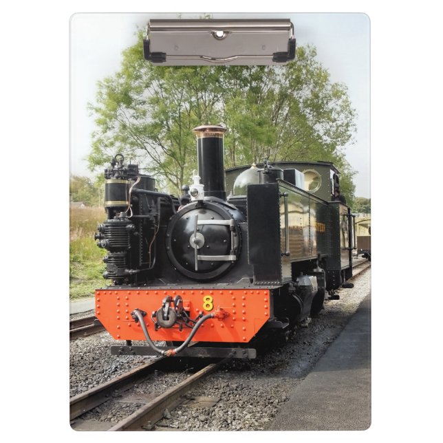 DAMPFZÜGE KLEMMBRETT (Vorderseite)