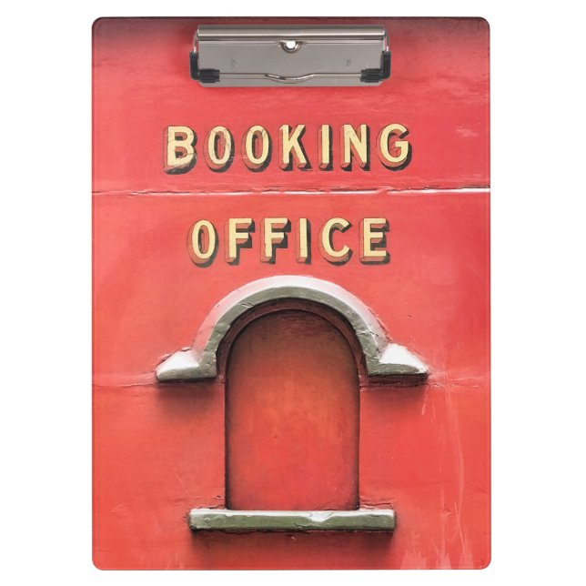 DAMPFZÜGE KLEMMBRETT (Vorderseite)