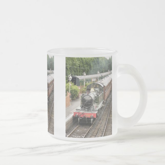 DAMPFZÜGE MATTGLASTASSE (Rechts)