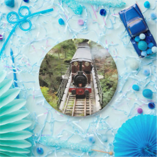 DAMPFZÜGE PAPPTELLER