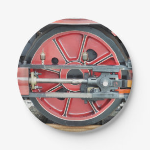 DAMPFZÜGE PAPPTELLER