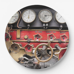 DAMPFZÜGE PAPPTELLER