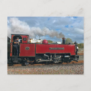 DAMPFZÜGE POSTKARTE