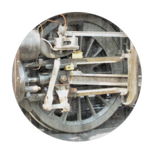 DAMPFZÜGE SCHNEIDEBRETT