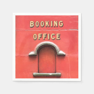 DAMPFZÜGE SERVIETTE