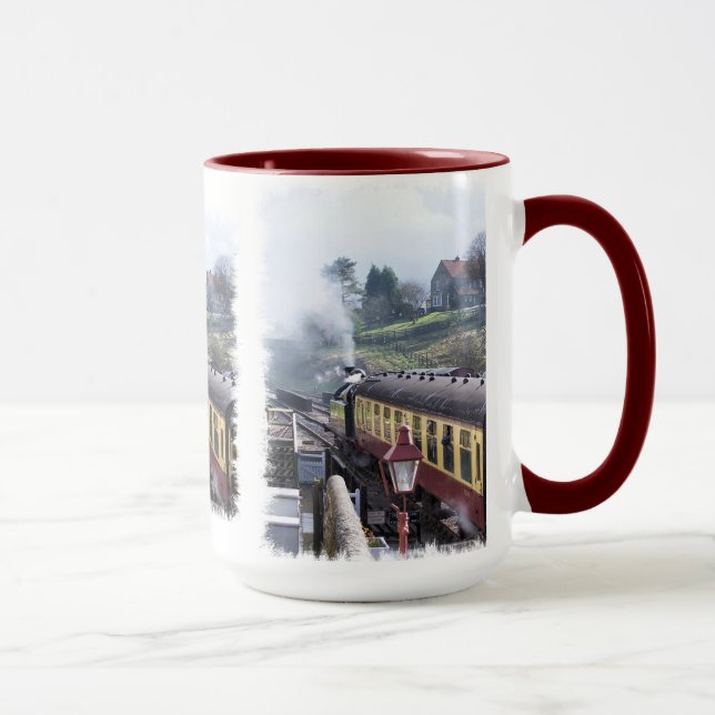 DAMPFZÜGE TASSE (Rechts)