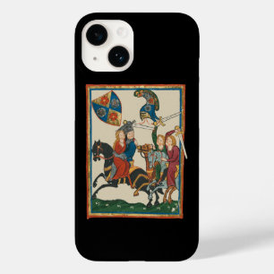 Damsel in Not, mittelalterliche Kunst des 14. Jahr Case-Mate iPhone 14 Hülle