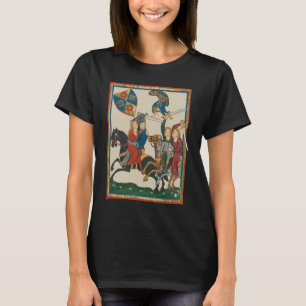 Damsel in Not, mittelalterliche Kunst des 14. Jahr T-Shirt