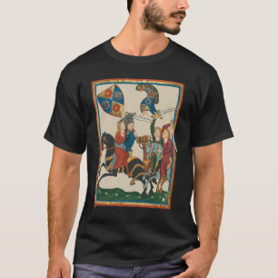Damsel in Not, mittelalterliche Kunst des 14. Jahr T-Shirt