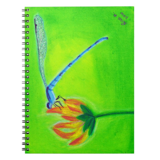 Damselfly Notizblock (Vorderseite)