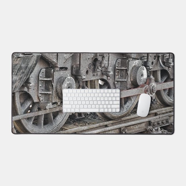 DAMTRAIN-RÄDER SCHREIBTISCHUNTERLAGE (Tastatur & Maus)