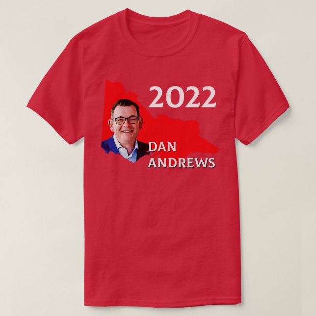 Dan Andrews 2022 T-Shirt (Design vorne)