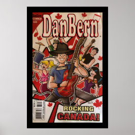 Dan Bern Rockin Kanada! Poster