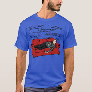 Dan-Blitze verursachen, dass die Muster so kompliz T-Shirt