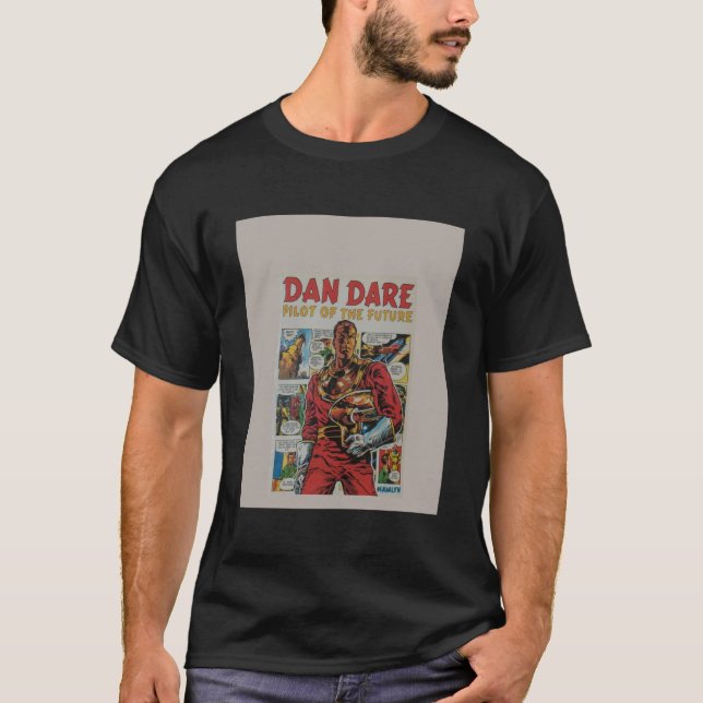 Dan Dare' Retro-Comic T-Shirt (Vorderseite)
