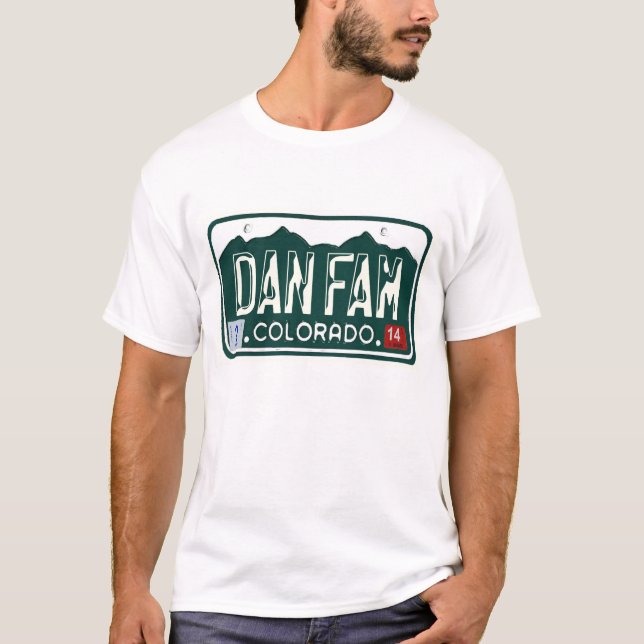 DAN FAM Colorado T-Shirt (Vorderseite)