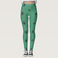 Dan Flashes Green Menace Leggings