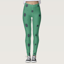 Dan Flashes Green Menace Leggings