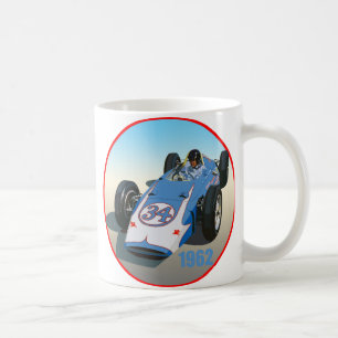 Dan Gurney 1962 Indy Kaffeetasse