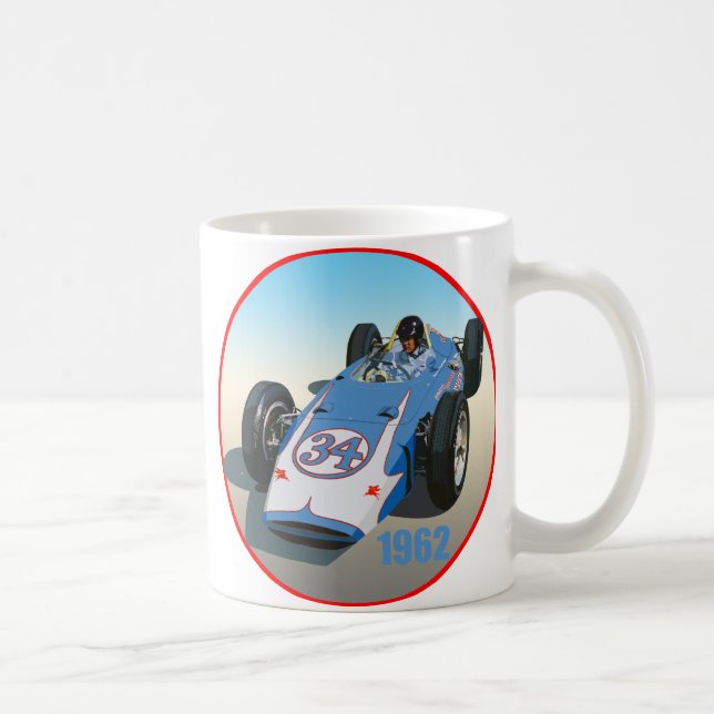 Dan Gurney 1962 Indy Kaffeetasse (Rechts)