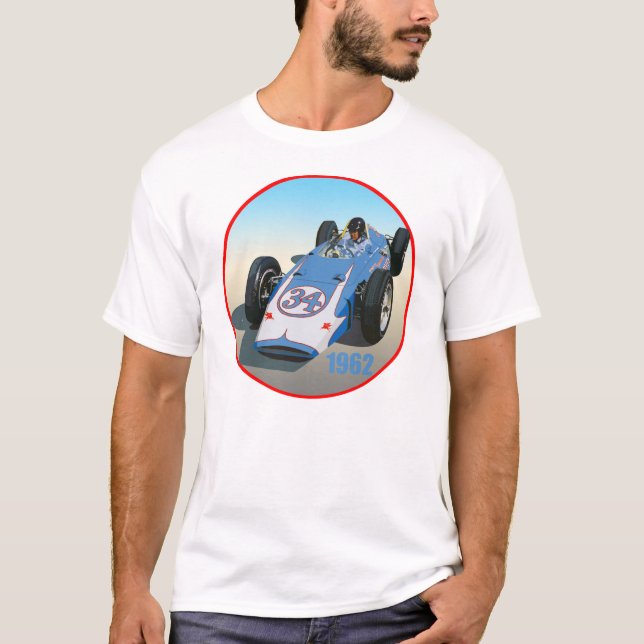 Dan Gurney 1962 Indy T-Shirt (Vorderseite)