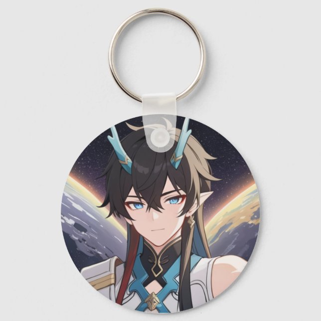 Dan Heng HSR Schlüsselanhänger (Vorderseite)