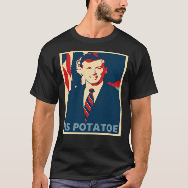 Dan Quayle ist Potatoe-T - Shirt (Vorderseite)