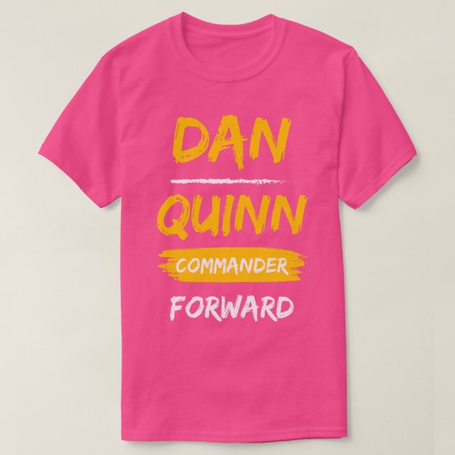 DAN QUINN COMMANDER FORWARD WASHINGTON TShirt (Design vorne)