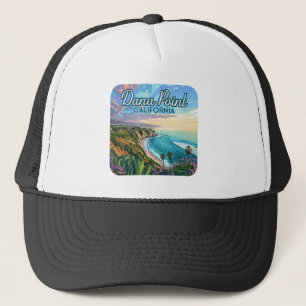 Dana Point California Beach Orange Landkreis Vinta Truckerkappe