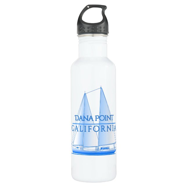 Dana Point Coastal Nautical Sailing Edelstahlflasche (Vorderseite)