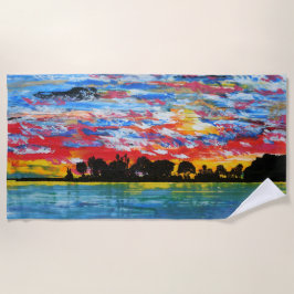 (Dana-Point-Hafen) Strandtuch