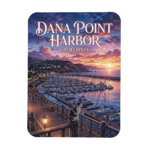 Dana Point Hafen USA Magnet