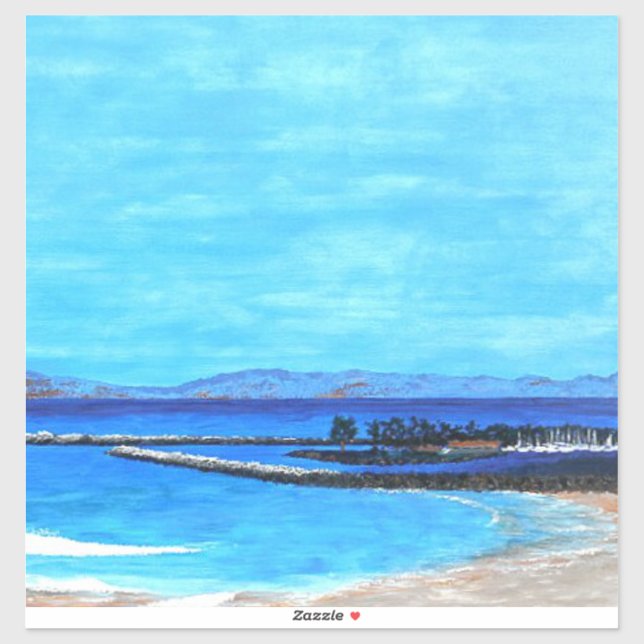 Dana Point Harbour #2 Aufkleber (Blatt)