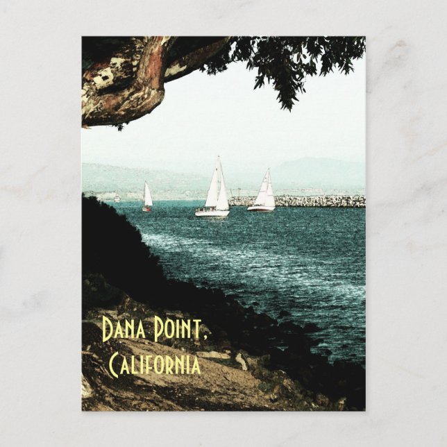 Dana Point, Kalifornien Postkarte (Vorderseite)