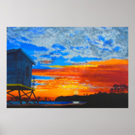 Dana Point Morgenmalerei Poster