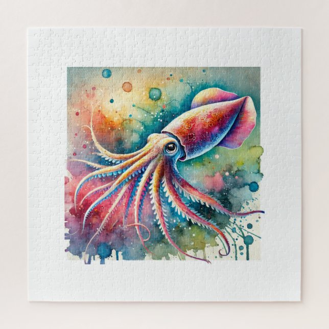 Dana Squid 080824AREF103 - Watercolor (Vertikal)