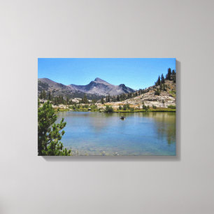 Dana vom Muschel Lake, Tioga Pass, Kalifornien Leinwanddruck