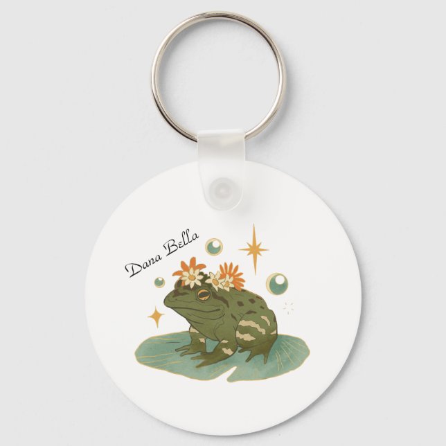 DanaBella Frog Schlüsselanhänger (Vorderseite)