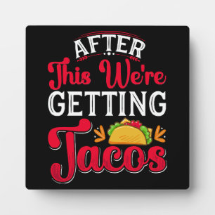 Danach bekommen wir Tacos Fotoplatte